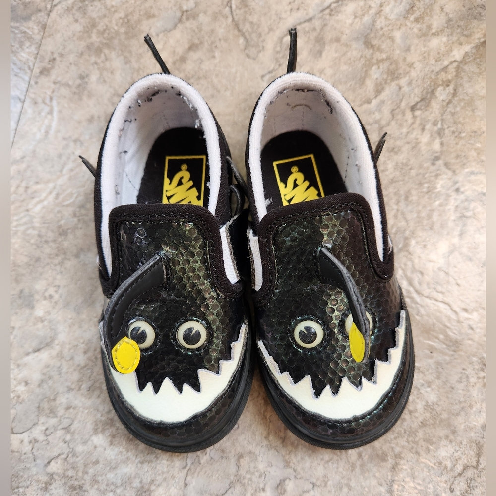 Vans angler fish toddler shoes